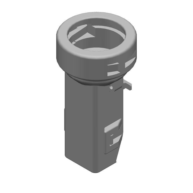 Black Polyamide 7 Pos Straight Assembly Tool