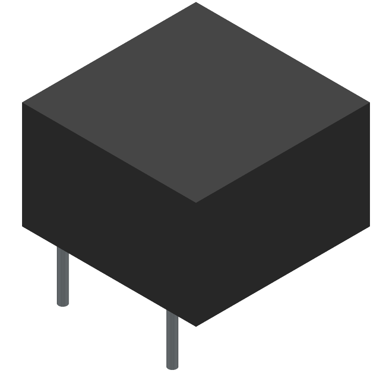 Hall Effect Current Sensor, AC/DC, 40mA, 1.5% Acc, 5V/9V, PCB Mount