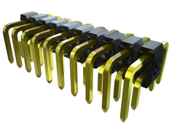 Conn Jumper HDR 4 POS 2.54mm Solder ST Thru-Hole Bulk