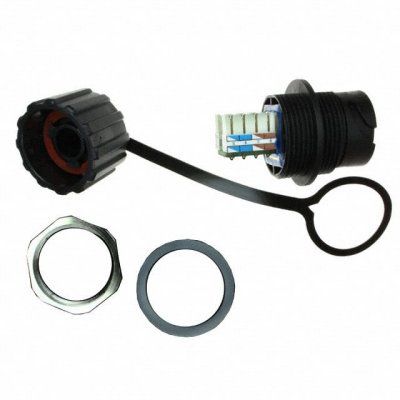 Shielded 1.2A 100V IDC Telecom/Datacom Connector