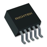 RICHTEK   RT9183HGM5   LDO, ADJ, 0.8V-4.5V, 1.5A, TO-263-5