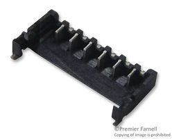 Board Connector, 6 Contact(s), 1 Row(s), Male, Straight, Surface Mount Terminal, Plug