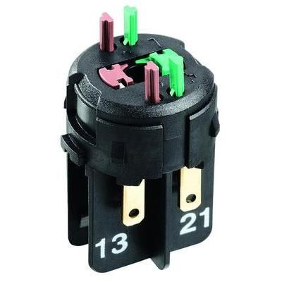 Contact 1 breaker, 1 maker momentary 240 V