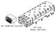 20-Position Modular RJ11 Female Connector, 500mA, 0.8mm Pitch, Press-Fit Termination