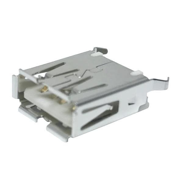 USB Connectors A TYPE VERT WHT SKT