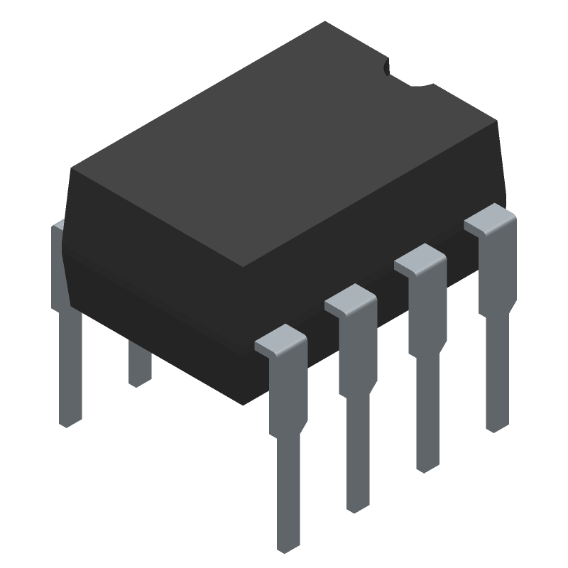 Dual Op Amp, 1MHz, 16V, PDIP, General Purpose
