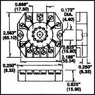 MULTICOMP   RS-11B   RELAY SOCKET