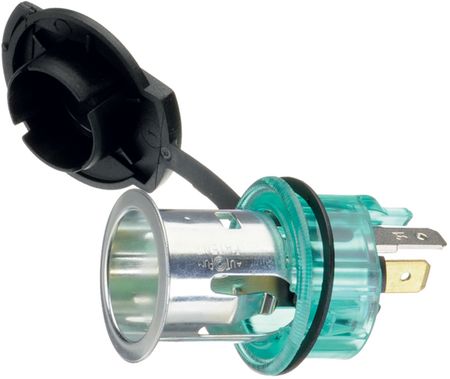 Automotive socket 21 mm snap-in 20 A Snap-in mounting, 68040860, Pro Car