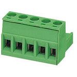 5 Pos Terminal Block, 5.08mm Pitch, RA, Cable Mount, 12A, 250V