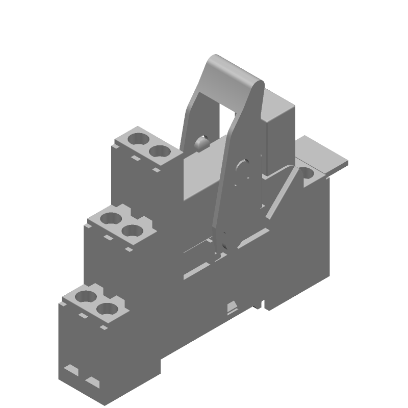 24VDC 8A DPDT General Purpose Relay, DIN Rail Mount