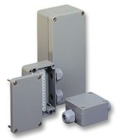 BOPLA 38101700. Enclosure, IP65, Junction Box, 34 mm, 64 mm, 58 mm, Nylon (Polyamide), Glass Filled, Grey