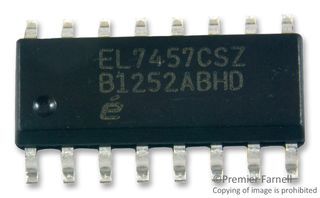4-Ch Gate Driver IC, 5-16.5V, 2A Out, 2ns Delay, SOIC