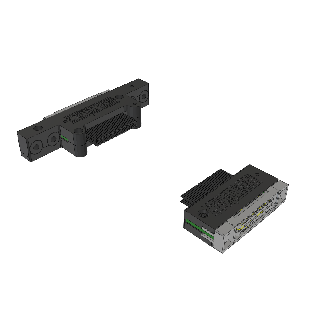 Cable Assembly Coax Micro Ribbon 0.13m 38AWG Micro High Speed Socket to Micro High Speed Socket F-F Q STRIP® Bag