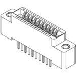 Conn Card Edge F 34 POS 2.54mm Wire Wrap ST Panel Mount