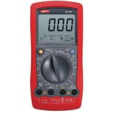 Multimeter digital RMS 1999 digits 750 VAC 1000 VDC 10 ADC, UT107, UNI-T