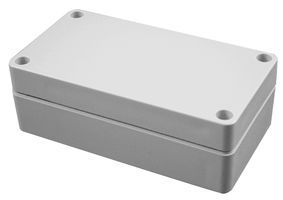 ABS Enclosure, Grey, IP66/IP65, UL/NEMA, 200x120x90mm