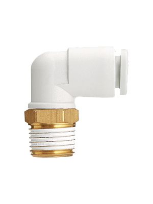 Angle plug-in connector -100 kPa. . .1 MPa, KQ2L06-02AS, SMC