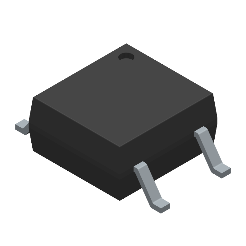 SSR, 1500V Isolation, 1-Element, SOP-4