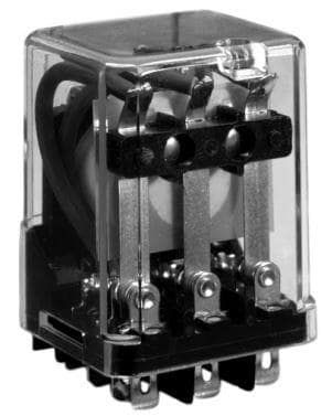 12VDC 3PDT Power Relay 10A 600VAC