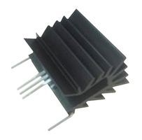 HEAT SINK; Packages Cooled:TO-3P, TO-220; Thermal Resistance:9 C/W; External Height - Metric:27mm; External Width - Metric:16mm; External Length - Metric:35mm; External Diameter - Metric:-; Heat Sink Material:Aluminium; Height:27mm ;RoHS Compliant: Yes