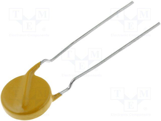 Varistor: metal-oxide; THT; 275VAC; 350VDC; 430V; ±10%; 2.5kA; 66J