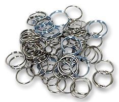 KEY SECURE         KEYRINGS             Keyrings (Pack of 10)