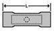 Terminals BUTT SPLICE BZD INSU INSULKRIMP (G-672X)