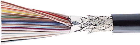 64C 28AWG 1.27mm Pitch Shielded Flat Cable 100ft