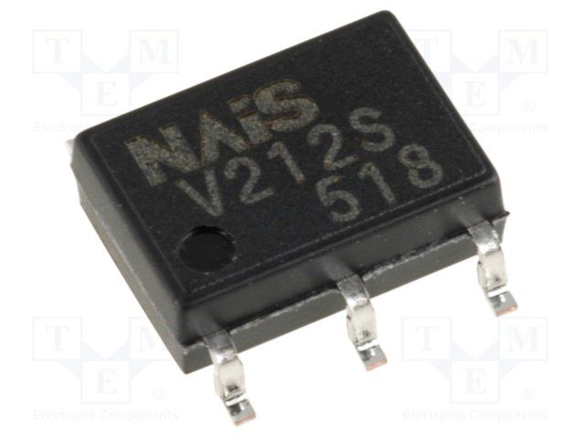 Relay SSR 50mA 1.5V DC-IN 0.5A 60V AC/DC-OUT 6-Pin SOP Tube