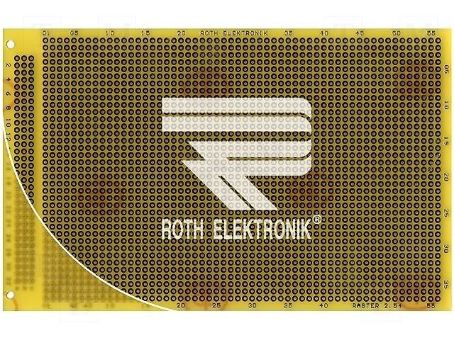 ROTH ELEKTRONIK         RE060-LF             PCB, FR4, Epoxy Glass Composite, 1.5mm, 100mm x 160mm