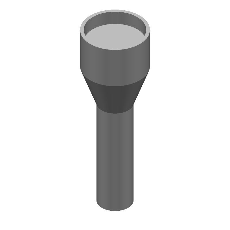 Copper Ferrule Tool, Male, Straight, Tin Plated