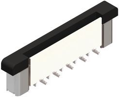 FFC/FPC CONNECTOR, RECEPTACLE, 12POS, 1ROW