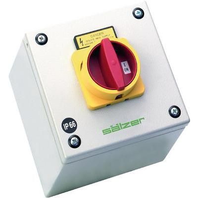 Isolator switch 63 A 1 x 90 ° Yellow, Red Sälzer B263-41300-087N4 1 pc(s)