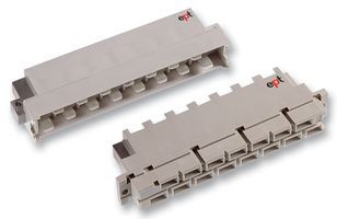 Board Euro Connector, 15 Contact(s), 1 Row(s), Male, Right Angle, Solder Terminal,