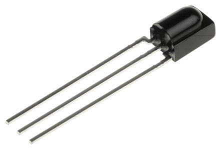 IR Remote Receiver 60kHz 90° 1.8m 3-Pin