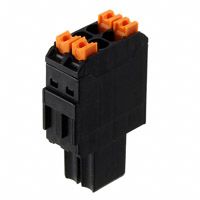 4-Pole, 3.50mm Pitch, 10A, 300V PCB Plug-in Terminal Block