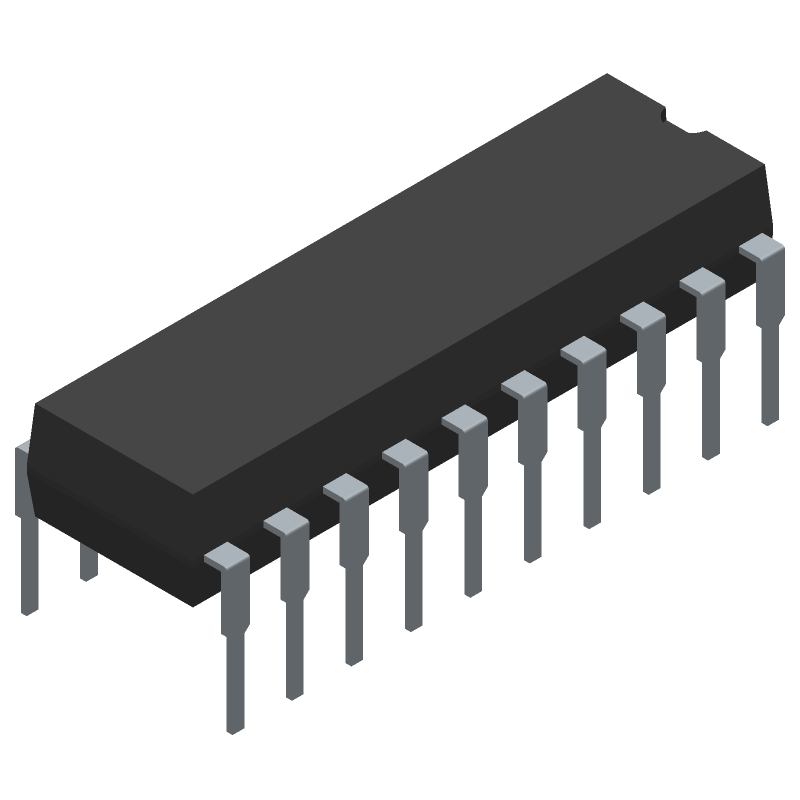 2 CHANNEL(S), VOLUME CONTROL CIRCUIT, PDIP20, POWER, DIP-20