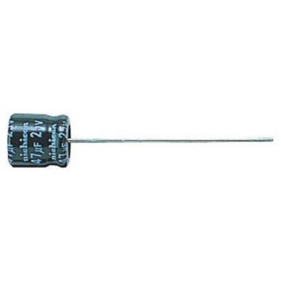 33uF 25V Al Electrolytic Capacitor, Radial, 2mm Pitch