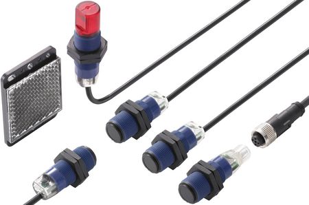 Photoelectric Sensor Retro-Reflective Dark ON PNP 4m 3-Pin