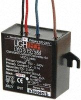 Lightech 901006350, LED Driver 6W 350mA