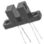 Transistor Output Slotted Switch, 1-Channel, 3.18mm Slot Width, ROHS COMPLIANT, PLASTIC PACKAGE-4