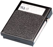 LINEMASTER T-91-S Foot Operated Switch, Treadlite II Series, SPDT, (On), 15 A, 250 V, 25.4 mm