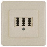 HAMA 3 Way Telephone Outlet