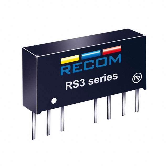 3W Isolated DC-DC Converter, +/-5V, 300mA, SIP