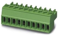 Phoenix Contact Non-Fused Terminal Block, 2 Way/Pole, Screw Down Terminals, 30  14 AWG Cable Mount, Nylon