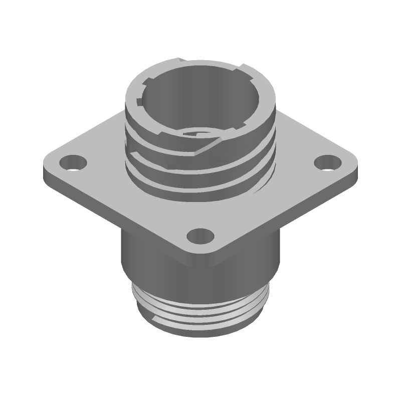 Circular Connector, 9 Pos, Crimp, Female, Panel Mount, 600V, IP65