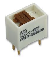 DIP Switch, SDC Series, SPDT, Through Hole, 1 A, 100 V ;RoHS Compliant: Yes
