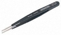 Bernstein 130 mm Anti-Magnetic Ceramic Tips Slim; Flat Tweezers Anti-Acid