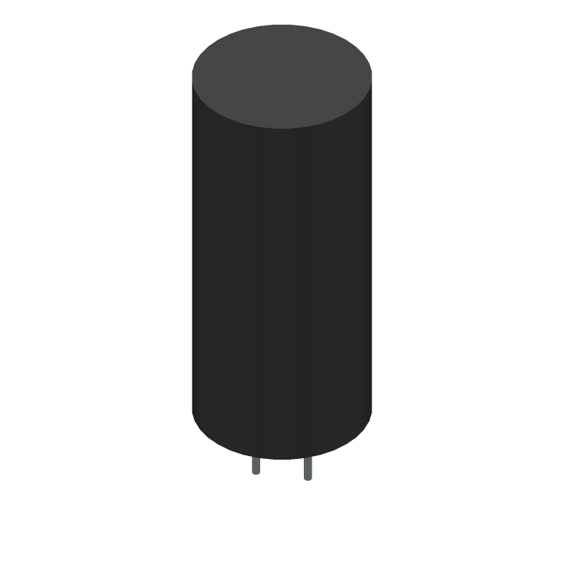 Cap Aluminum Lytic 10000uF 25V 20% (18 X 40mm) Radial 7.5mm 0.053 Ohm 2800mA 2000h 85°C