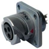 ITT CANNON   CA3102E14S-2SB-A240   Circular Connector, CA-B Series, MIL-DTL-5015 Series Equivalent, Box Mount Receptacle, 4